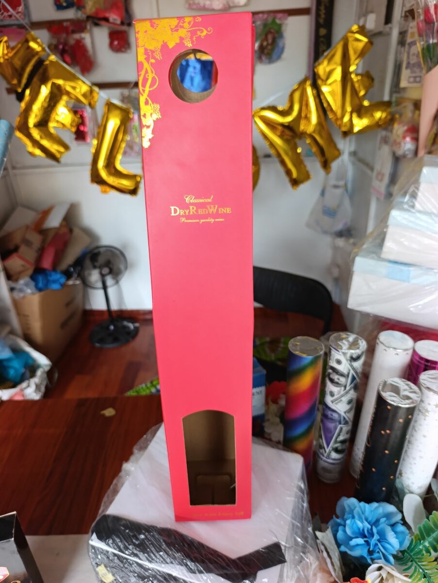 Boîte cadeau élégante pour vin