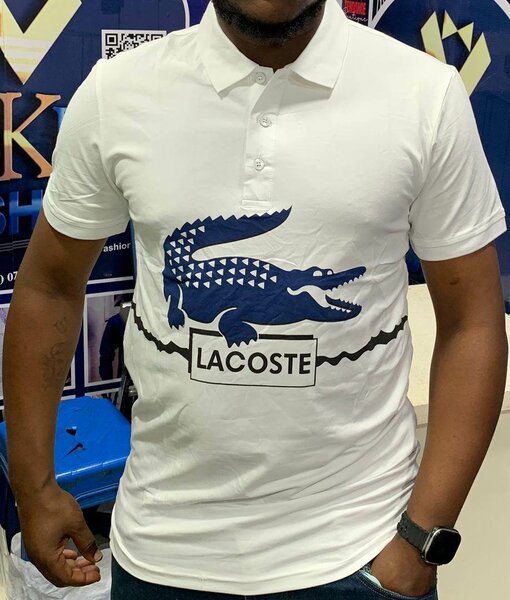 Polo homme imprimé moderne