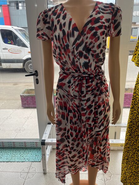 Robe Imprimée Évasée Femme