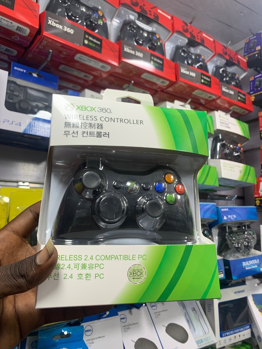 Xbox 360 wireless controllers