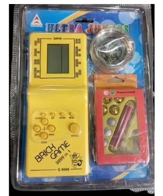 Console &Eacute;lectronique Tetris+Boussole+Infra-rouge Laser Pour Enfants