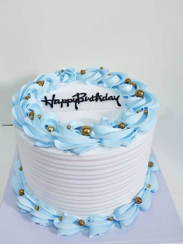 Gâteau d'anniversaire élégant