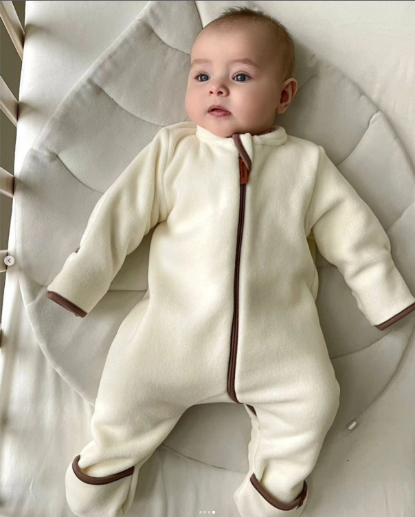 комбинезон детский белый