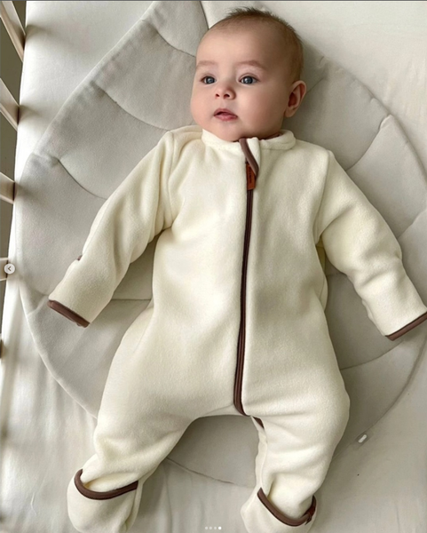 комбинезон детский белый