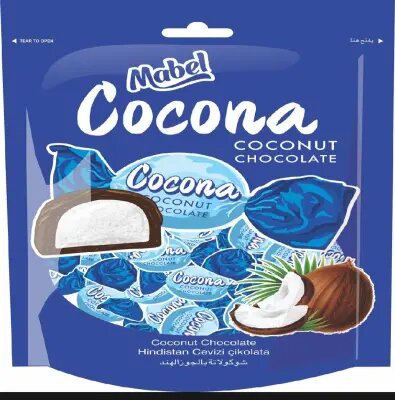 JOJO MABEL COCONA COCONUT CHOCOLATE 250GM