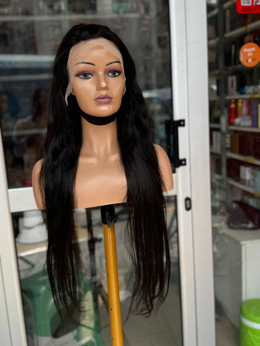 Perruque lace front longue