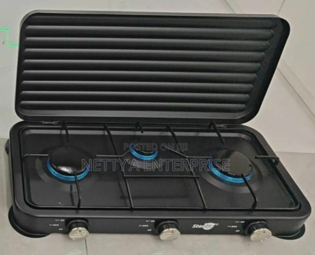 Starlux 3Burner Table Top Gas Cooker
