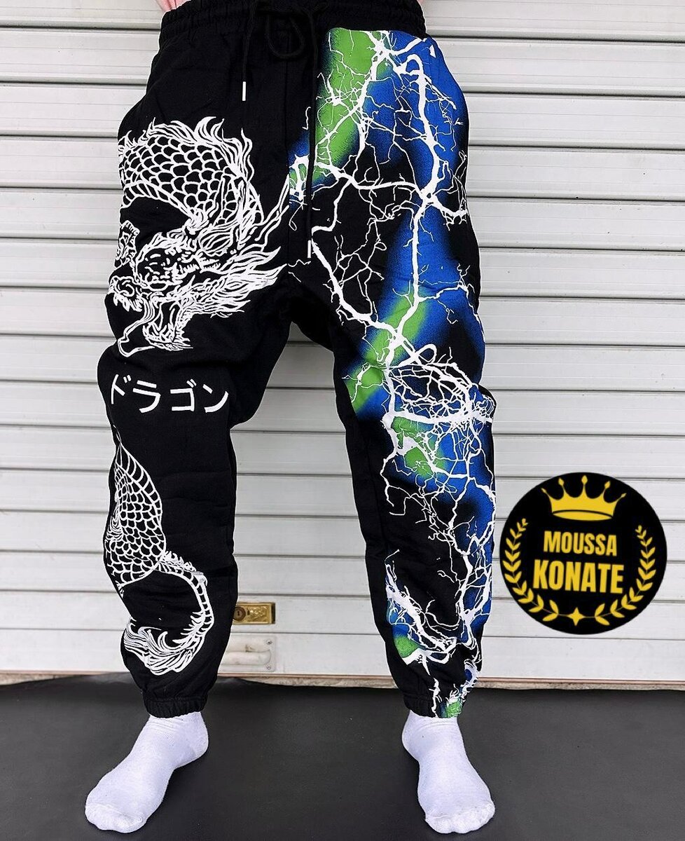 Pantalons Joggers Streetwear Dragon