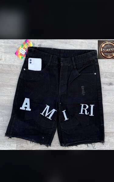 Short en jean décontracté