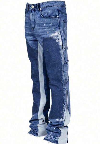 Jeans homme bicolores stylés
