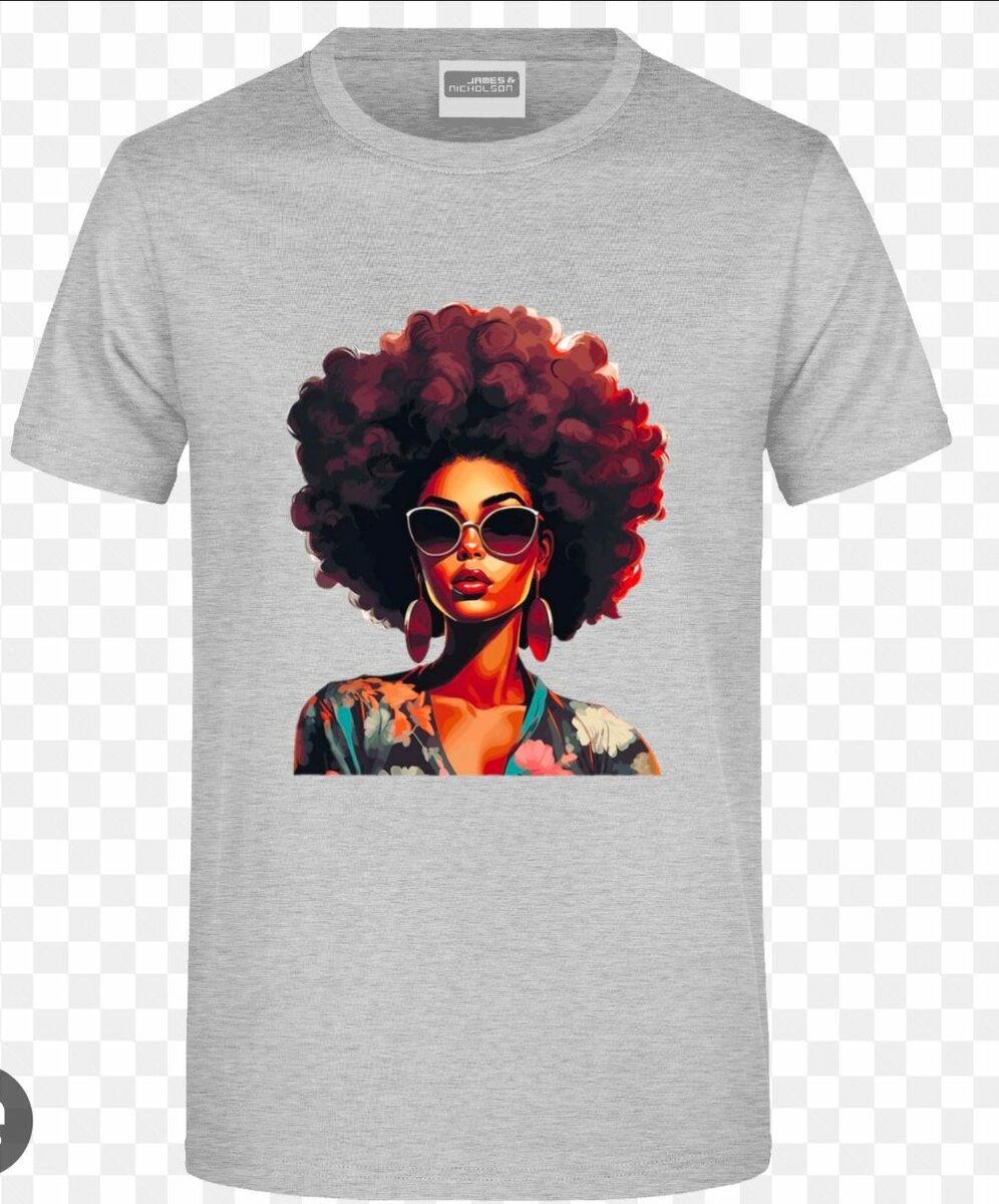 T-shirt imprimé artistique