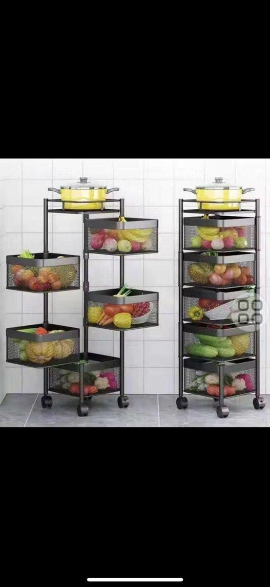 Étagère de cuisine roulante