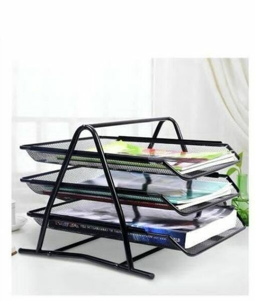 Organiseur de bureau à 3 niveaux