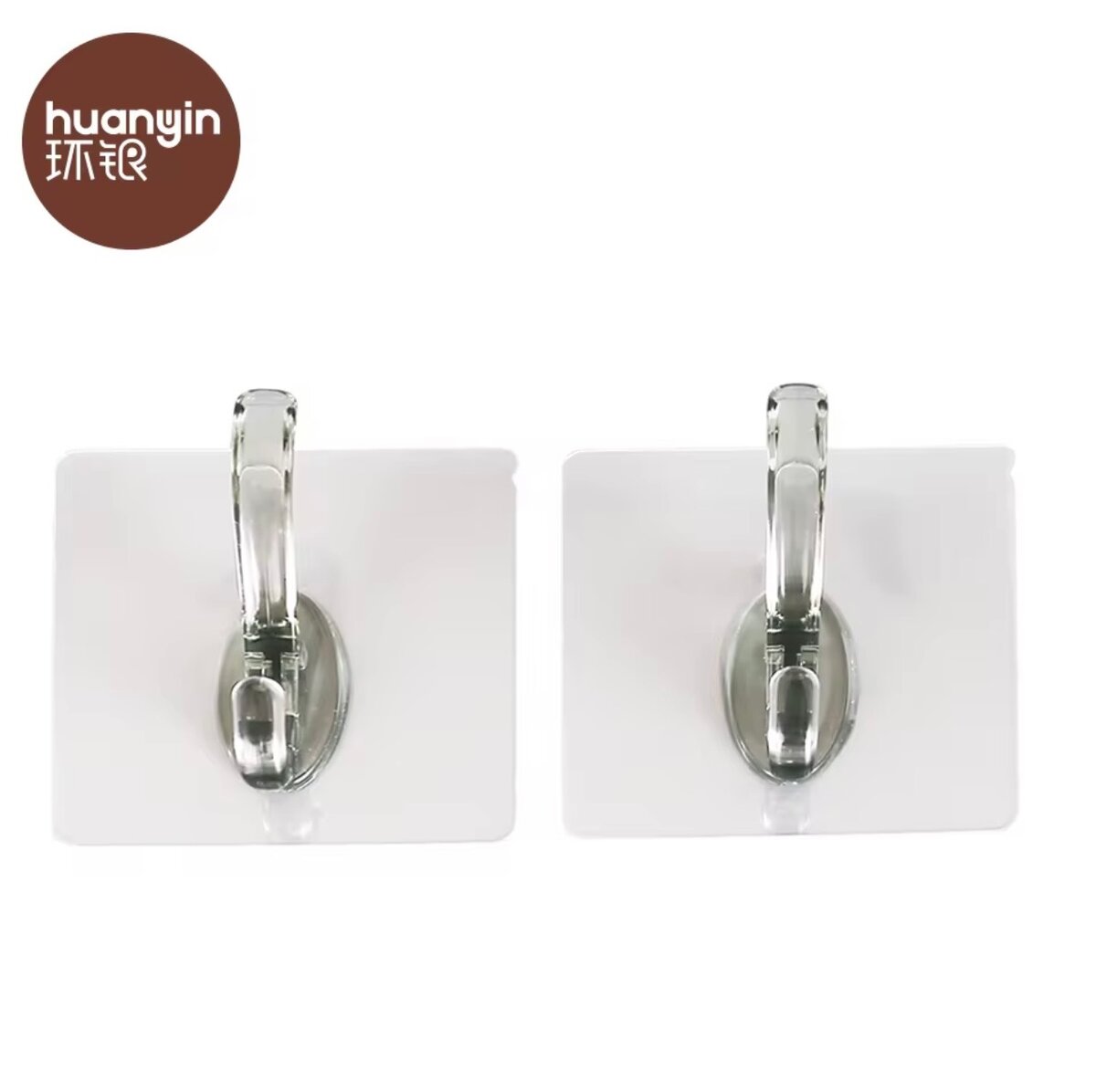 Crochets adhésifs puissants transparents