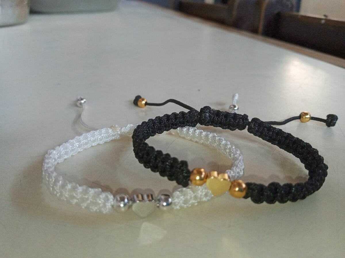 Bracelets tressés personnalisés