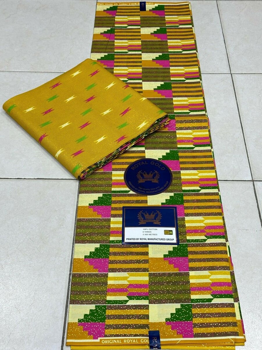 Printed Kente