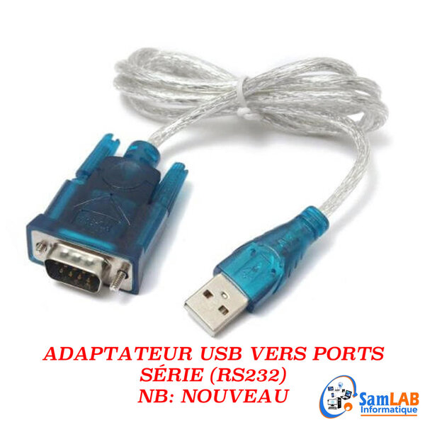 Adaptateur USB vers RS232