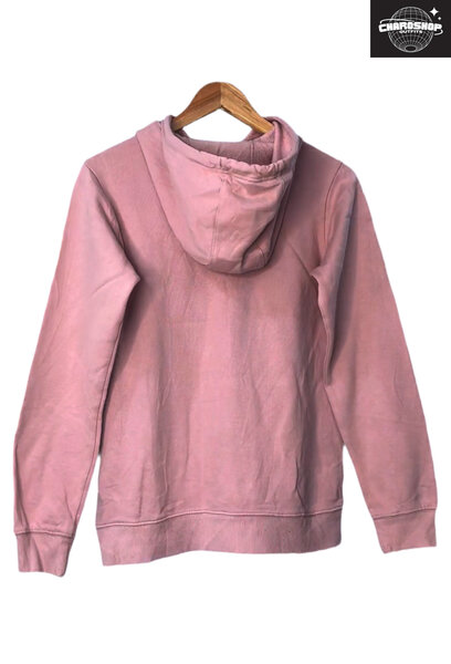 Sweat à capuche rose confort