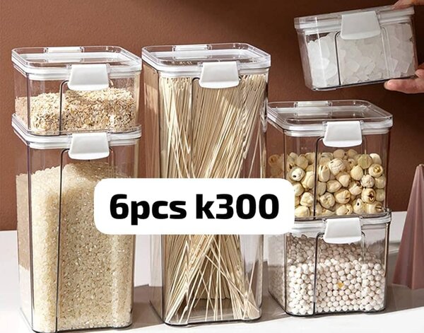Containers for storing 6pcs