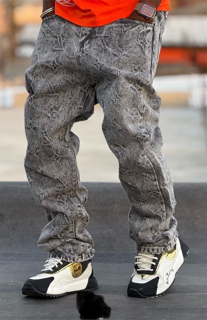 Jeans décontractés imprimés