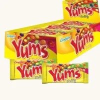 Yums Fruity Chews Sweets Candy Pyramid (1Box in 24pcs)