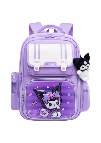 Sac à dos enfant violet kawaii