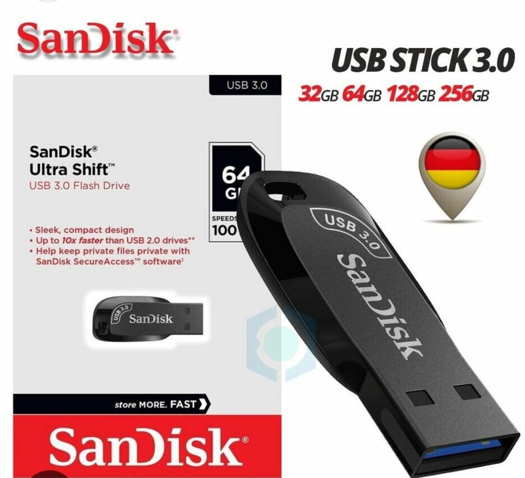 SanDisk Ultra Shift 64GB USB 3.0
