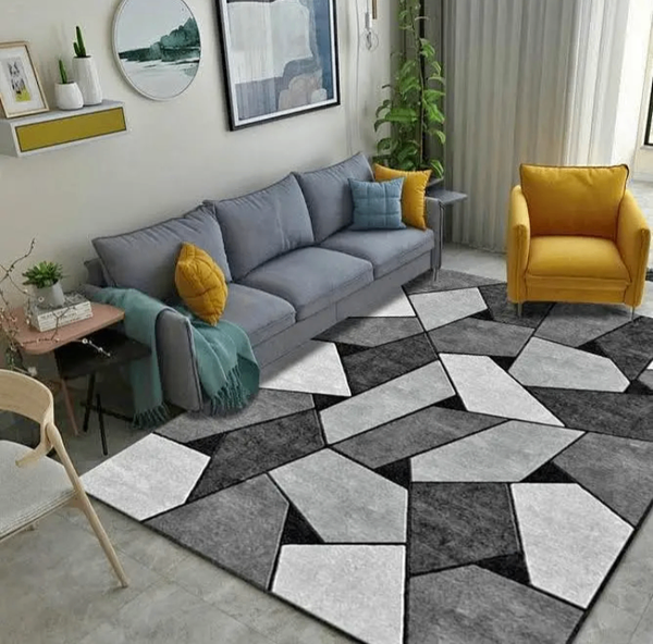 Tapis moderne géométrique