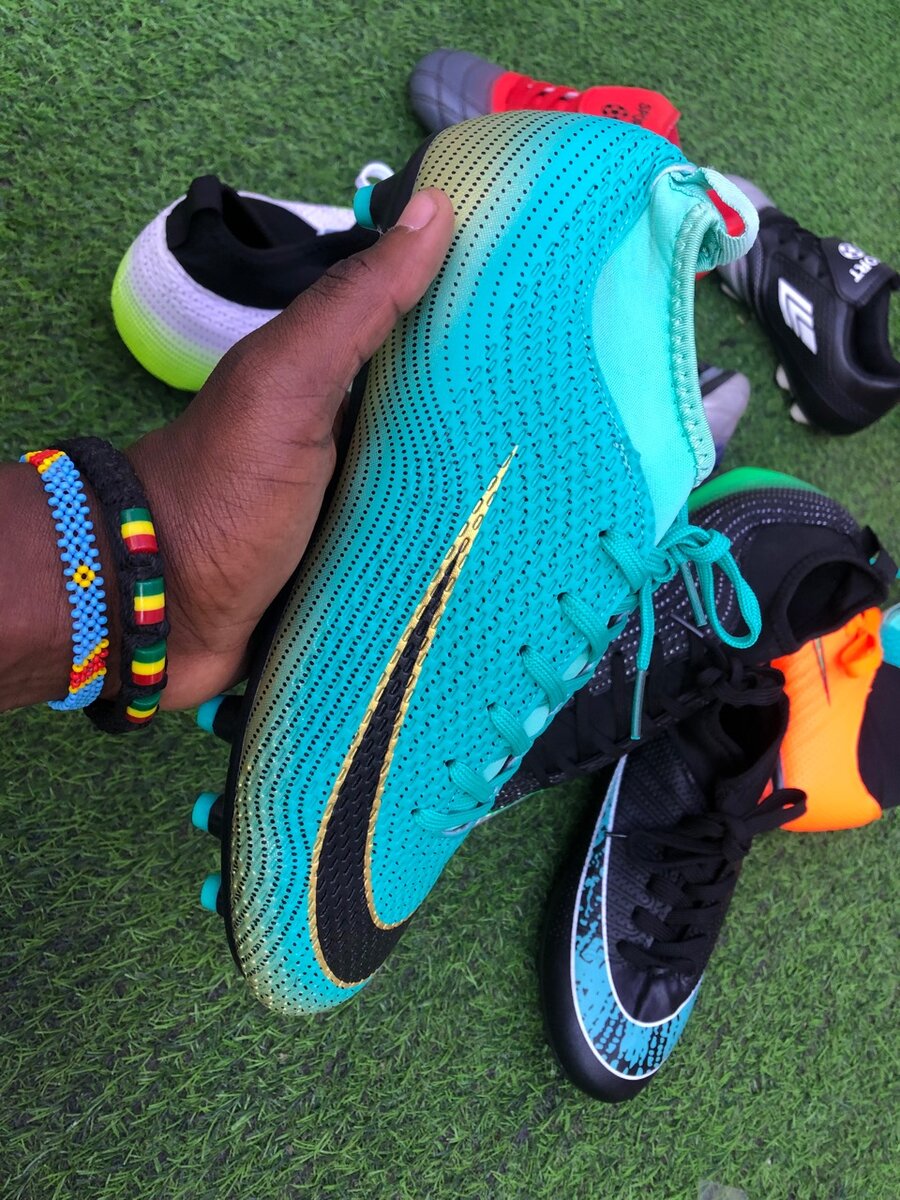 High quality soccer boots