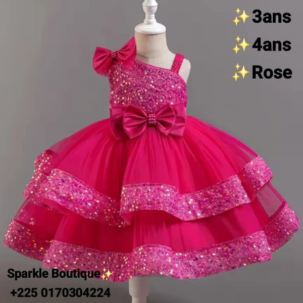 Robe princesse 3 et 4 ans