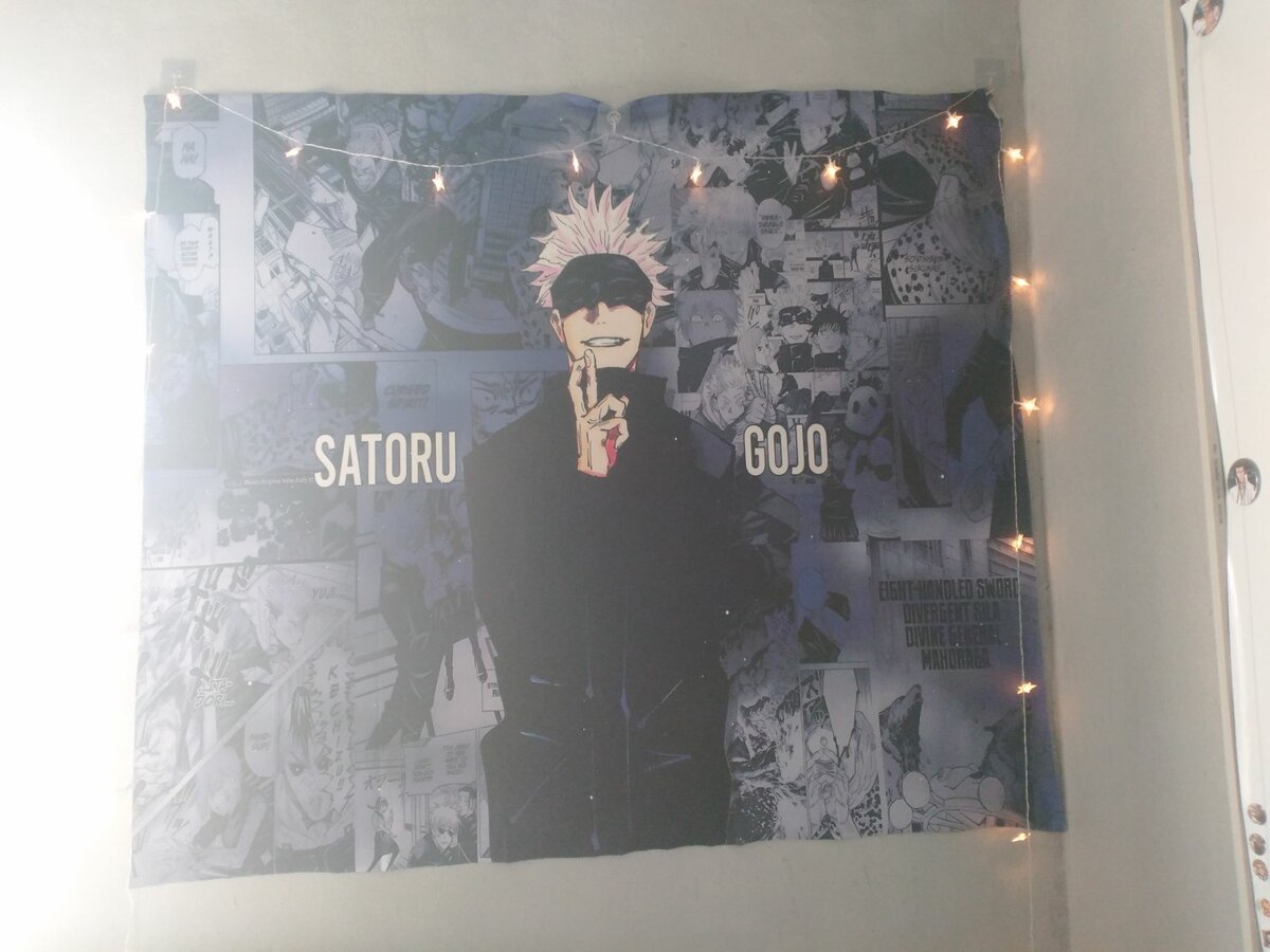 Jujutsu kaisen hanging poster