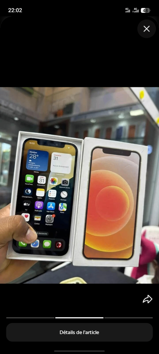 iPhone 12 Blanc 64GB