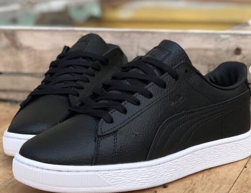 Boxed Puma Sued black