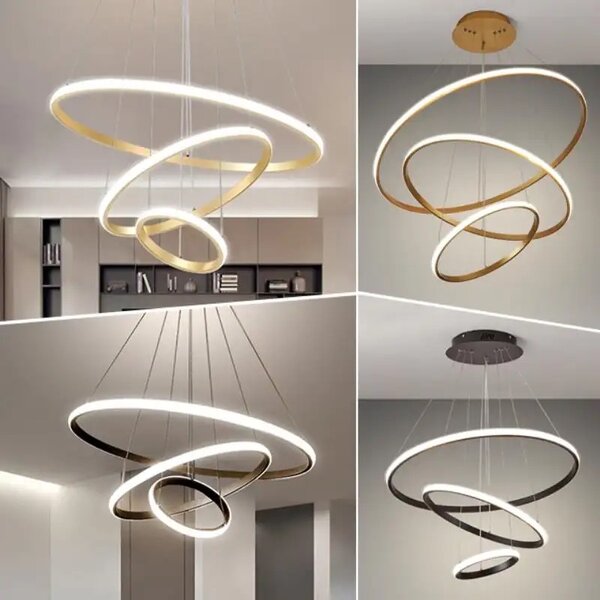 3 Rings Ceiling Light
