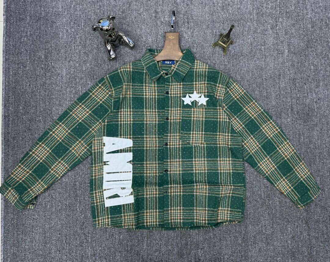 Chemise à carreaux décontractée