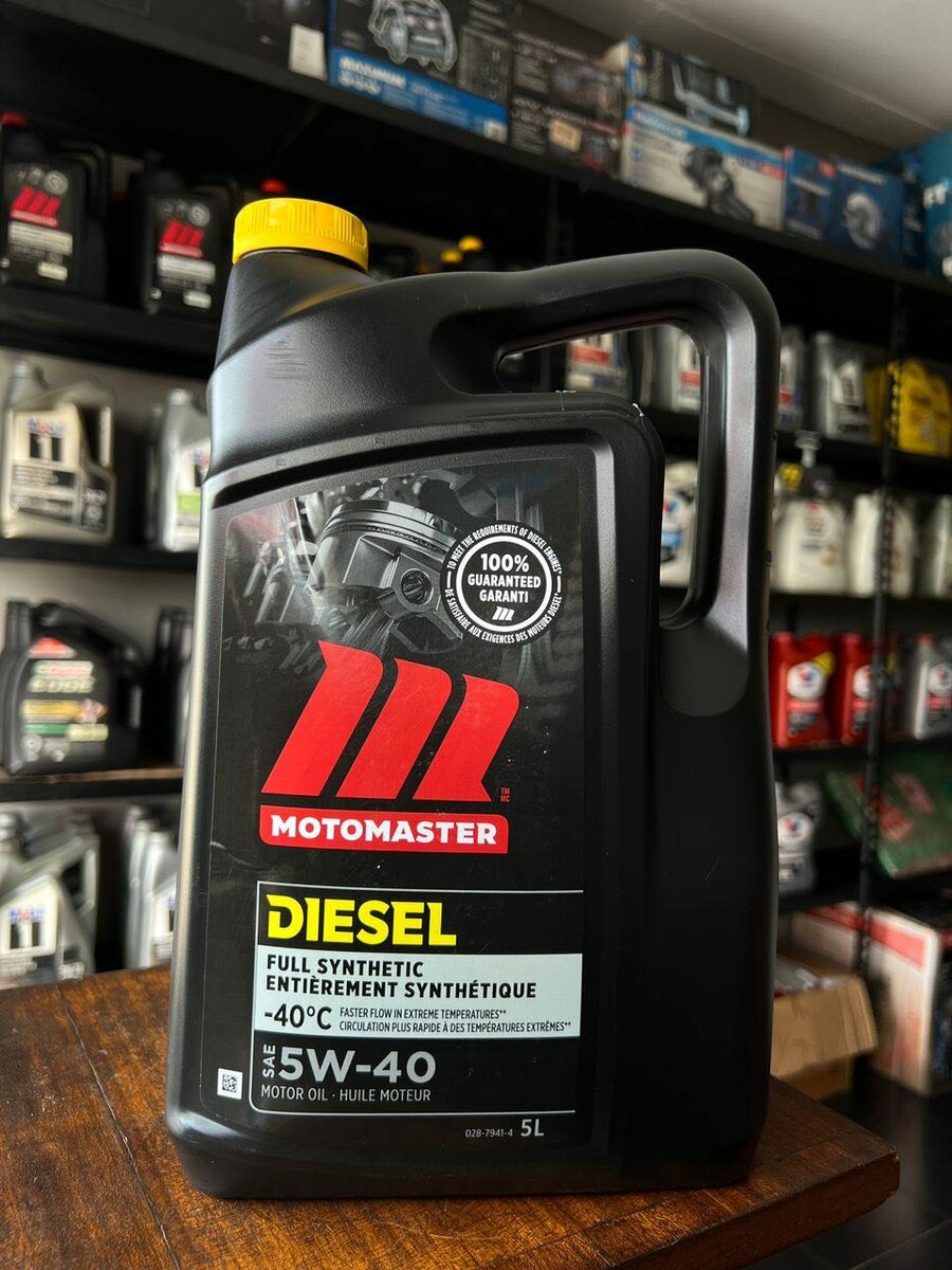 Motomaster full synth.  5W-40