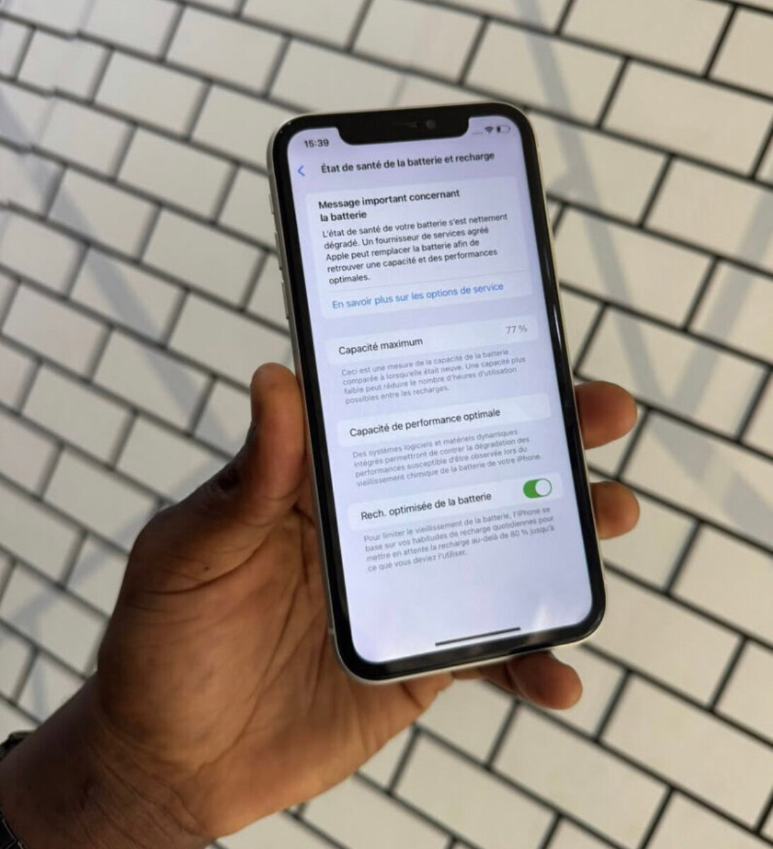 iPhone 11 Blanc 64 Go