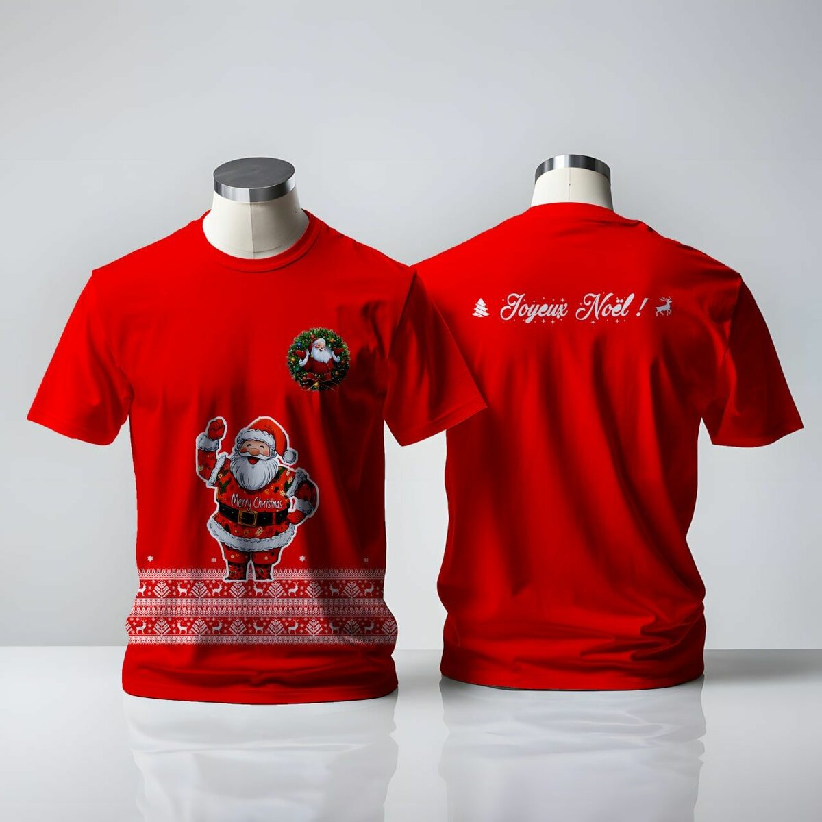 T-shirt de Noël Père Noël