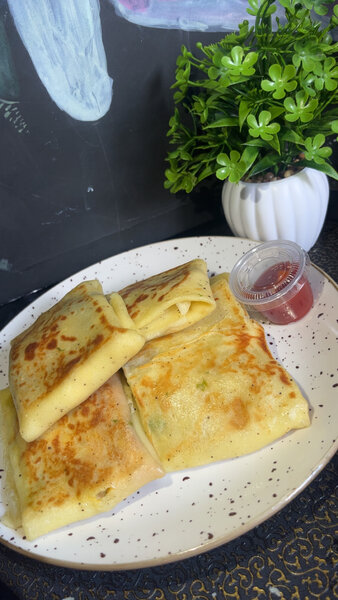 Crêpes à la viande hachée from