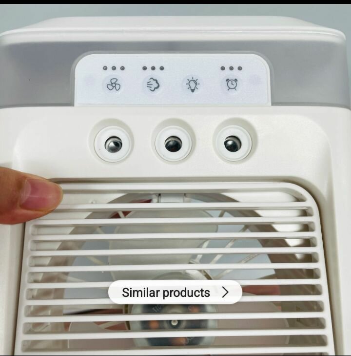 Mini ventilateur électrique et humidificateur