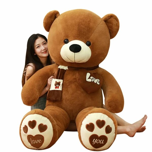 Grand Ours en Peluche Amour