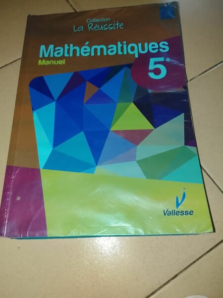 Manuel Mathématiques 5ème