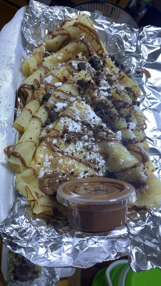 Crêpes sucrées gourmandes