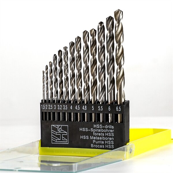 Forets à métaux HSS Set 13 pièces