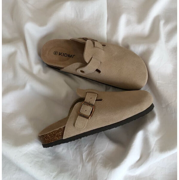 Sabots en daim confortables