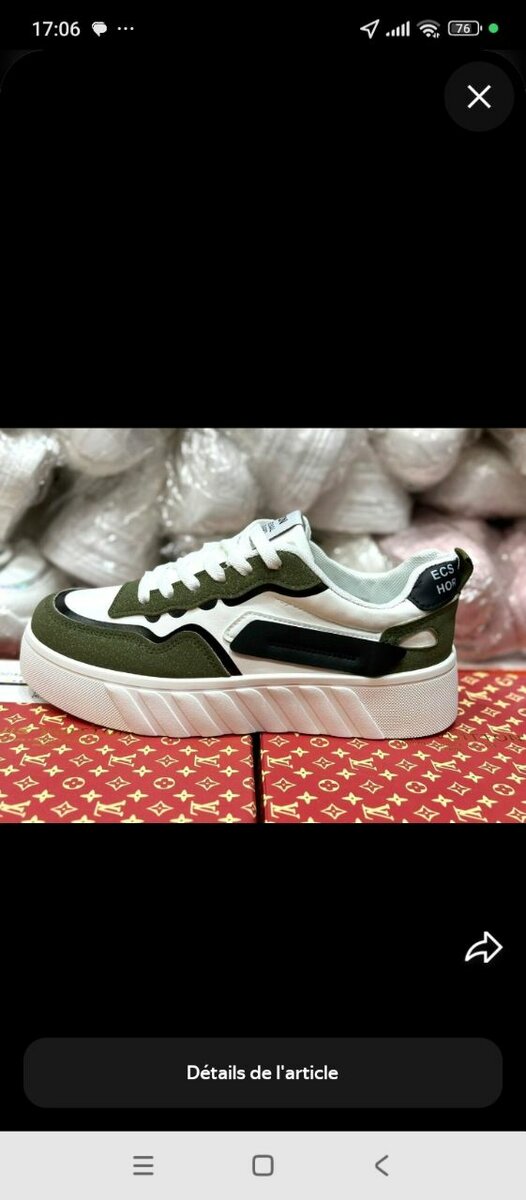 Baskets à plateforme tendance