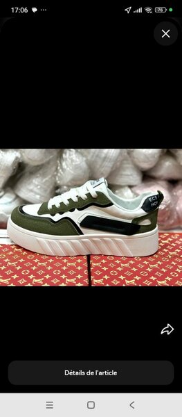 Baskets à plateforme tendance