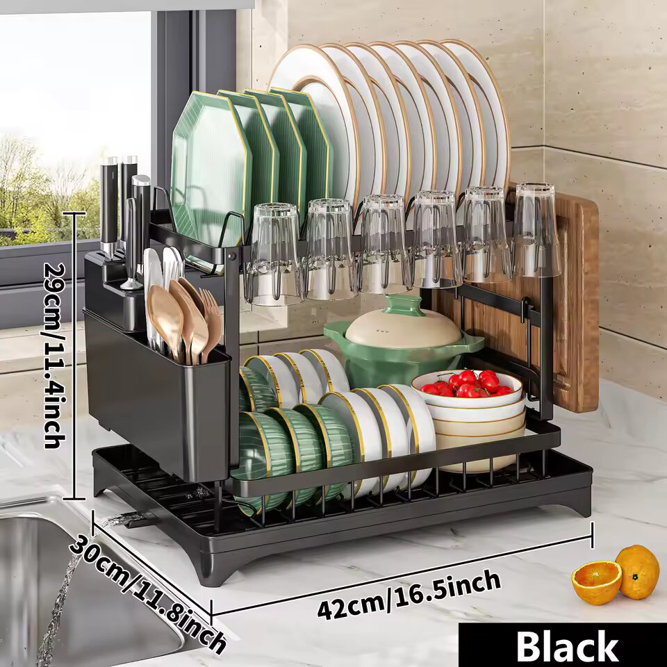 Égouttoir à vaisselle 2 en ino