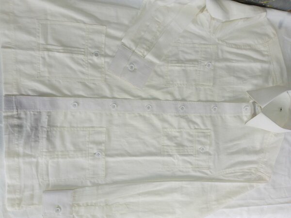 Chemise blanche élégante homme