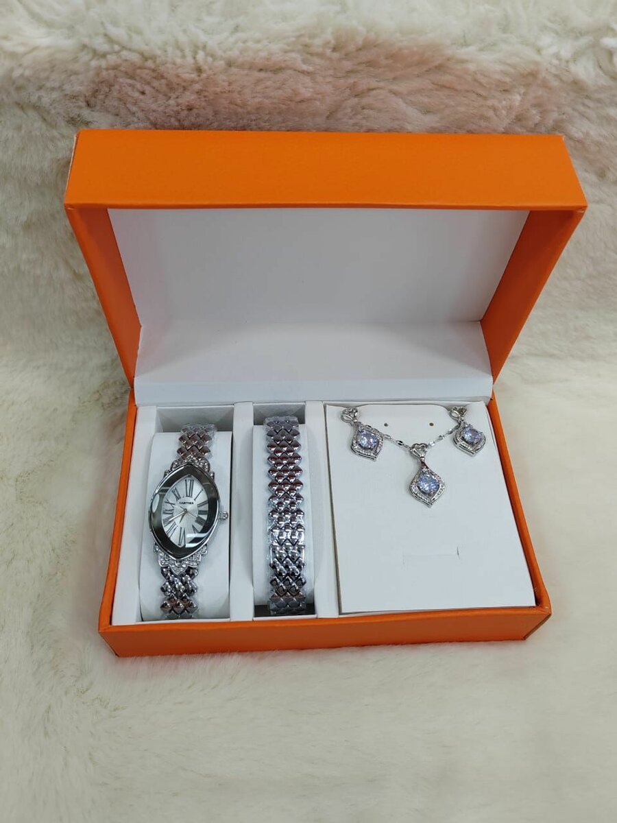 Ensemble Montre et Bijoux Femme